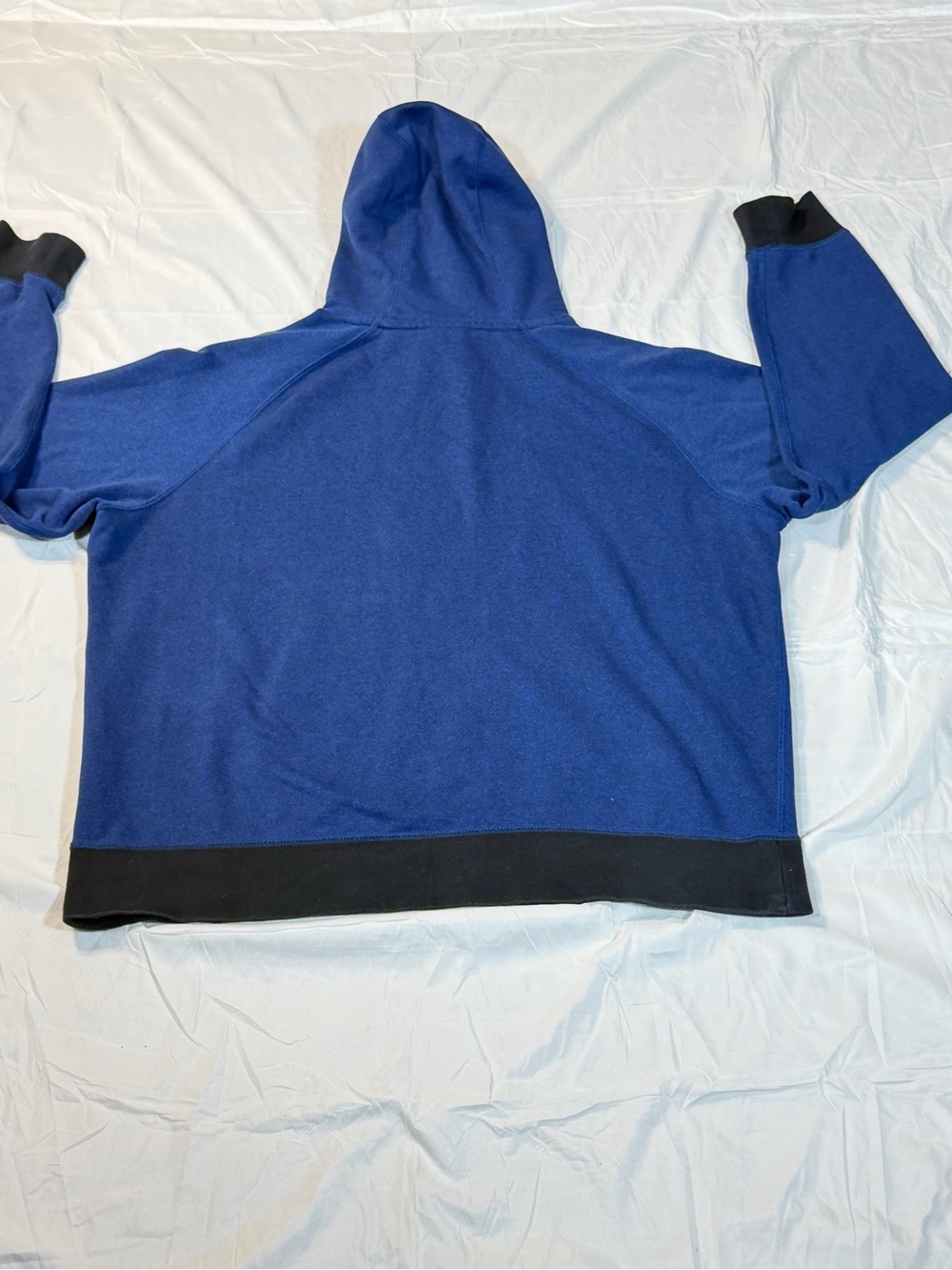 Nike Sportswear Colorblock Pullover Hoodie Blue Heather Gold Badge Tag Men\'s XL - Picture 9 of 10